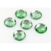 DZ-1031 round black diamond color flat back glass stones for jewelry